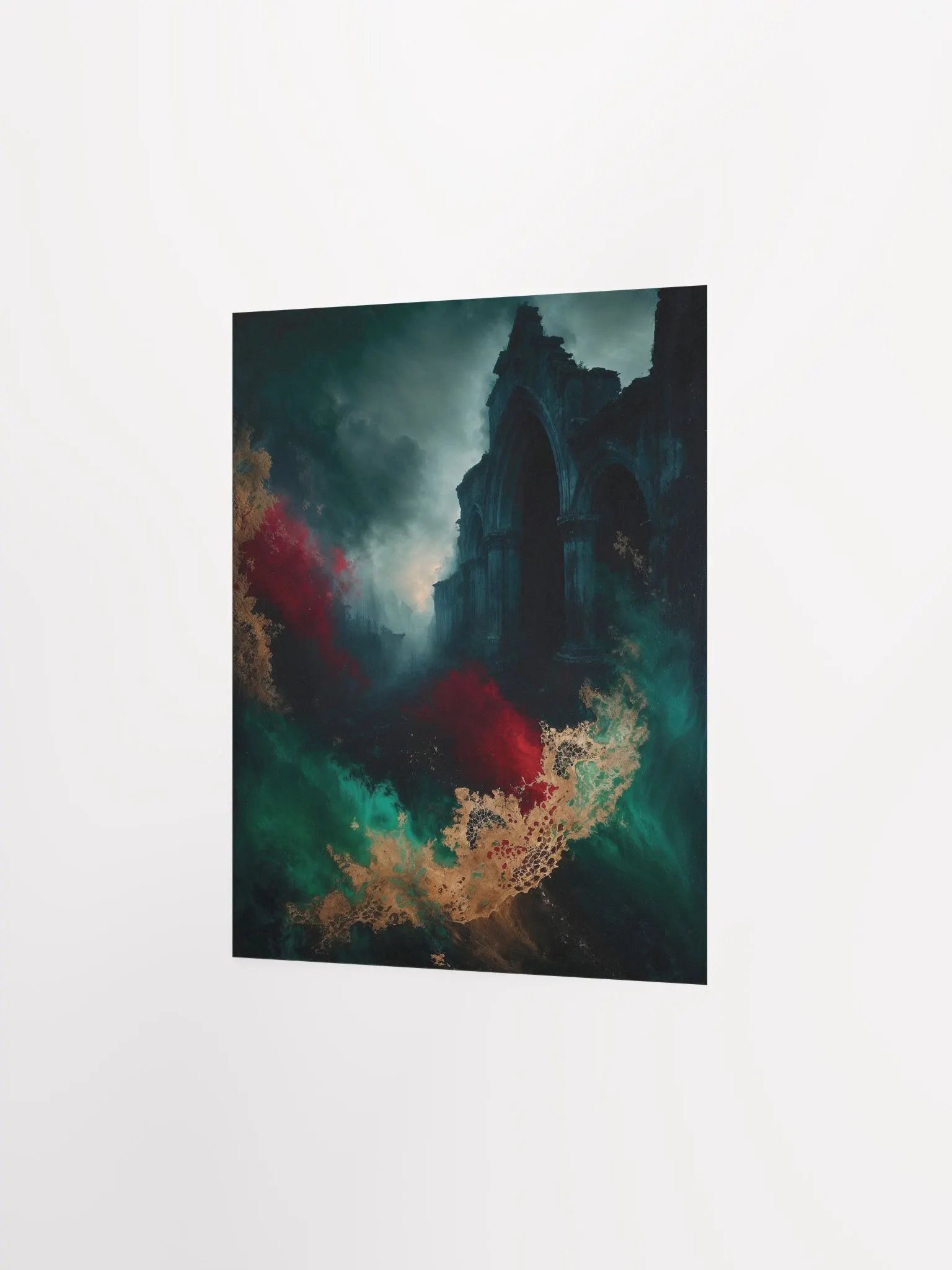Ethereal Ruins Matte Poster product image (11)