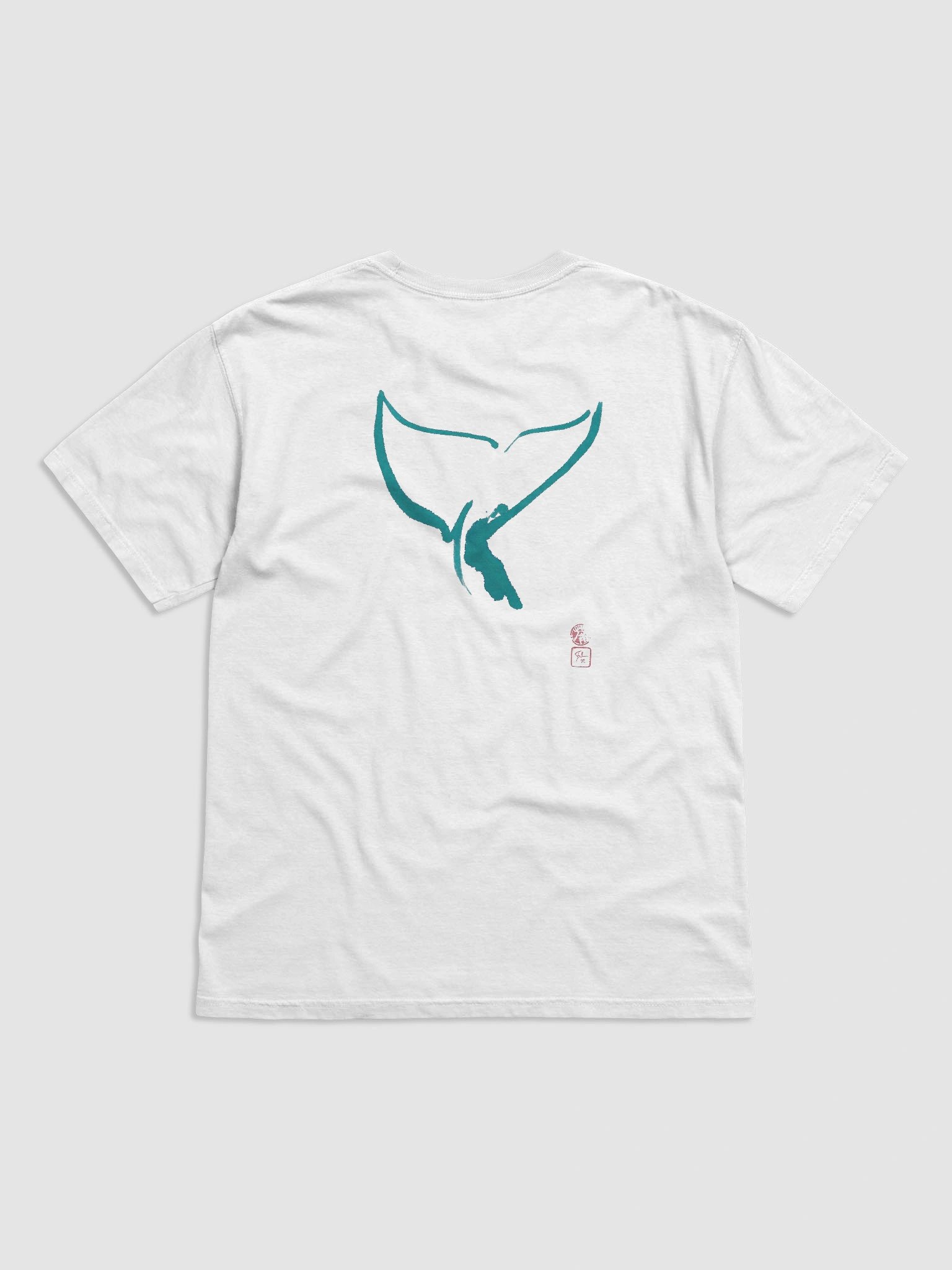 Whale Ink T-Shirt Man – Premium 100% Cotton product image (2)