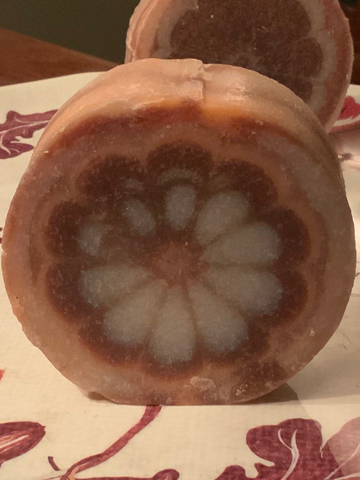 Chocolate Orange Blossom Soap — Handmade Citrus Cocoa Bar Soa product image (1)