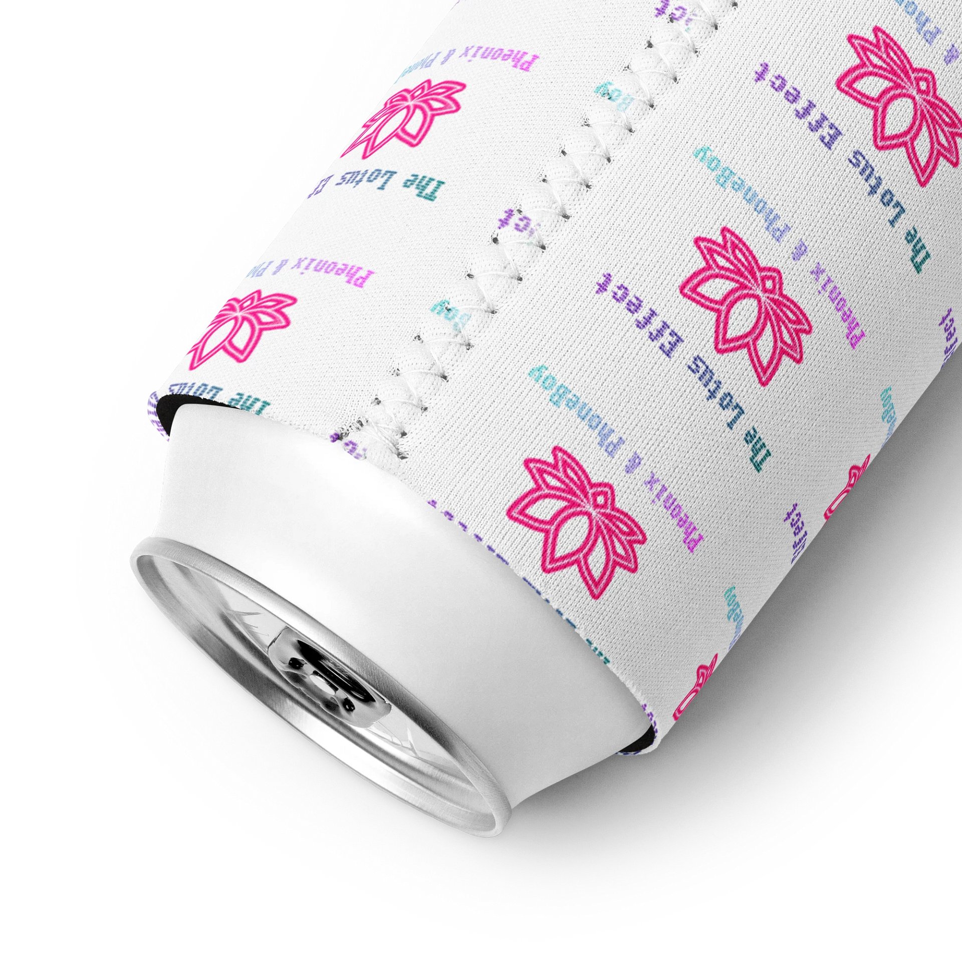 Lotus Effect Multi-Logo Can Coozie product image (9)