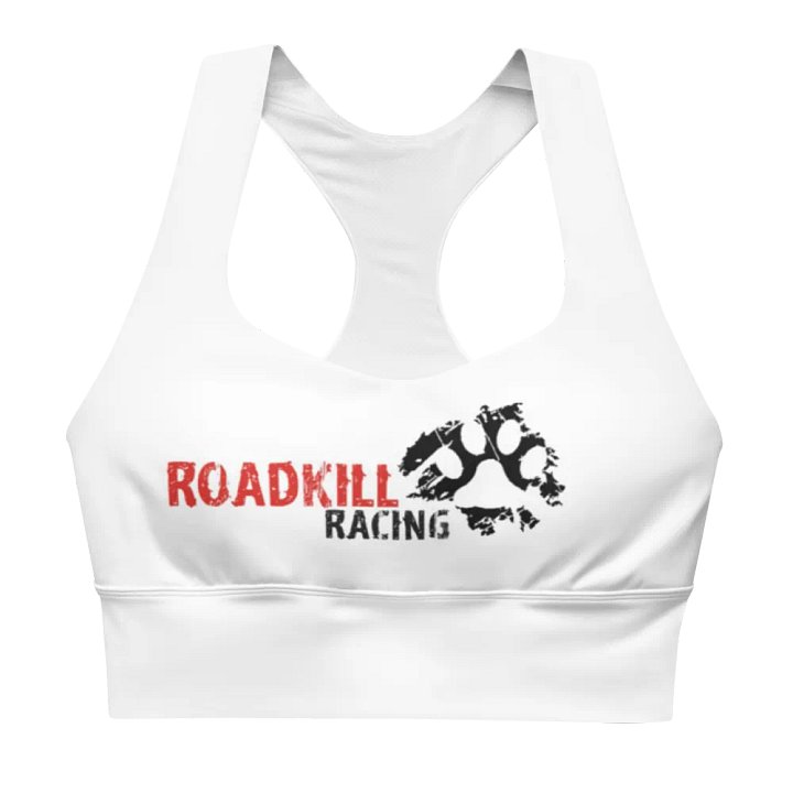 Pawprint long sports bra product image (1)
