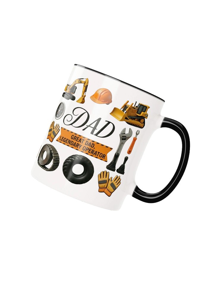 Great Dad Legendary Operator Construction Mug Father's day Gift product image (2)