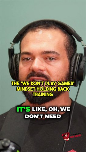 Ever wonder why innovation in training takes so long to stick? There’s a stubborn we don't play games mentality that often di...