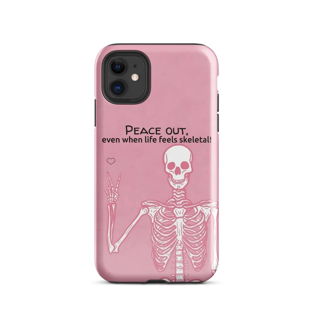 Skeletal Peace iPhone® Tough Case product image (24)