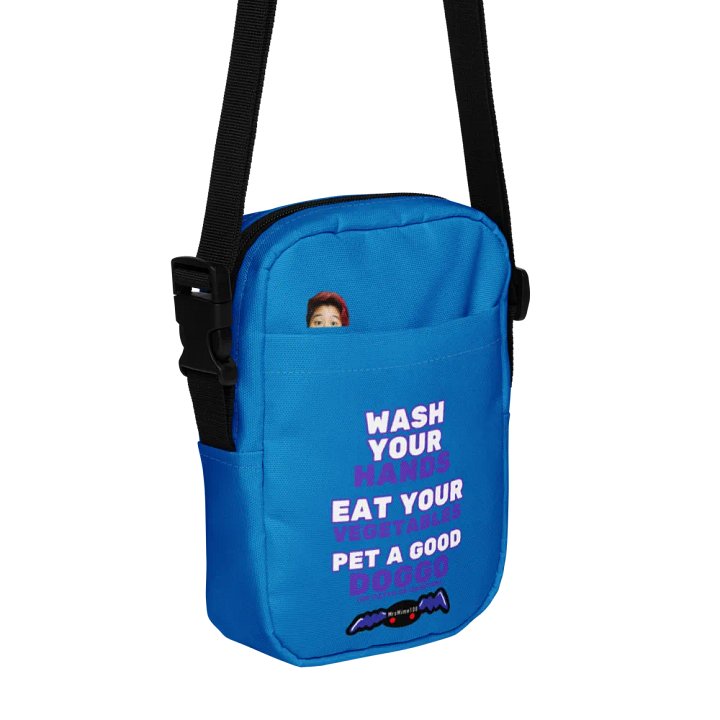 Wash Your Hands, Eat your Veggies, Pet a Doggo (Mystic Crossbody Bag) product image (1)