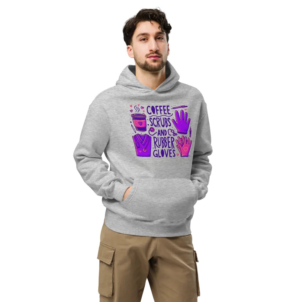 Healthcare Heroes Coffee Scrubs Hoodie product image (7)