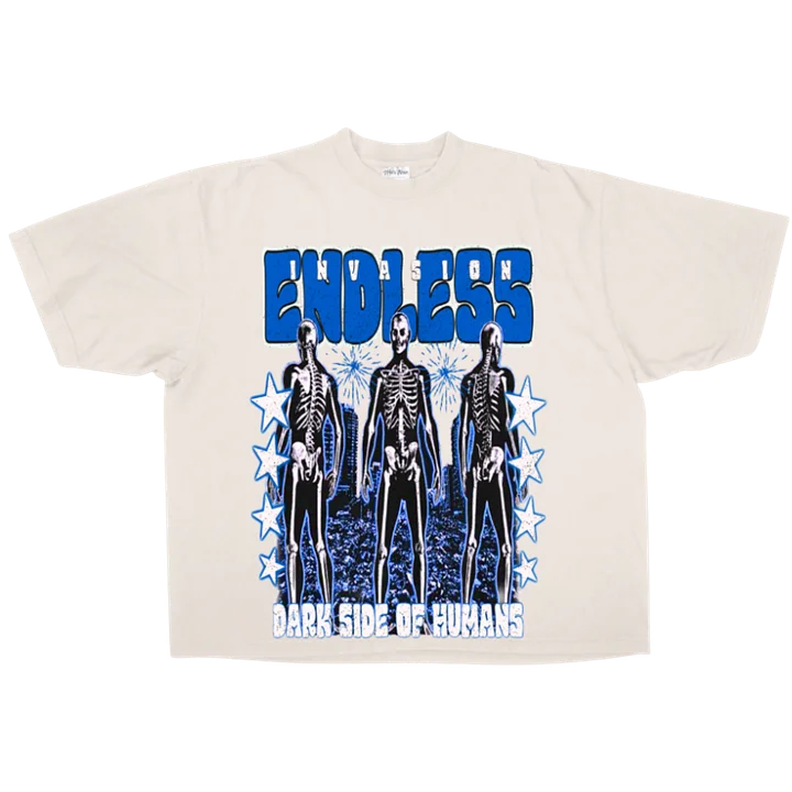 Endless Invasion "Light" Drop Shoulder Tee 🌌 product image (2)