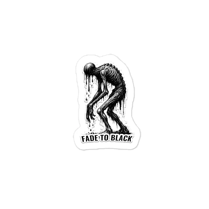 Official Fade to Black Sticker product image (1)