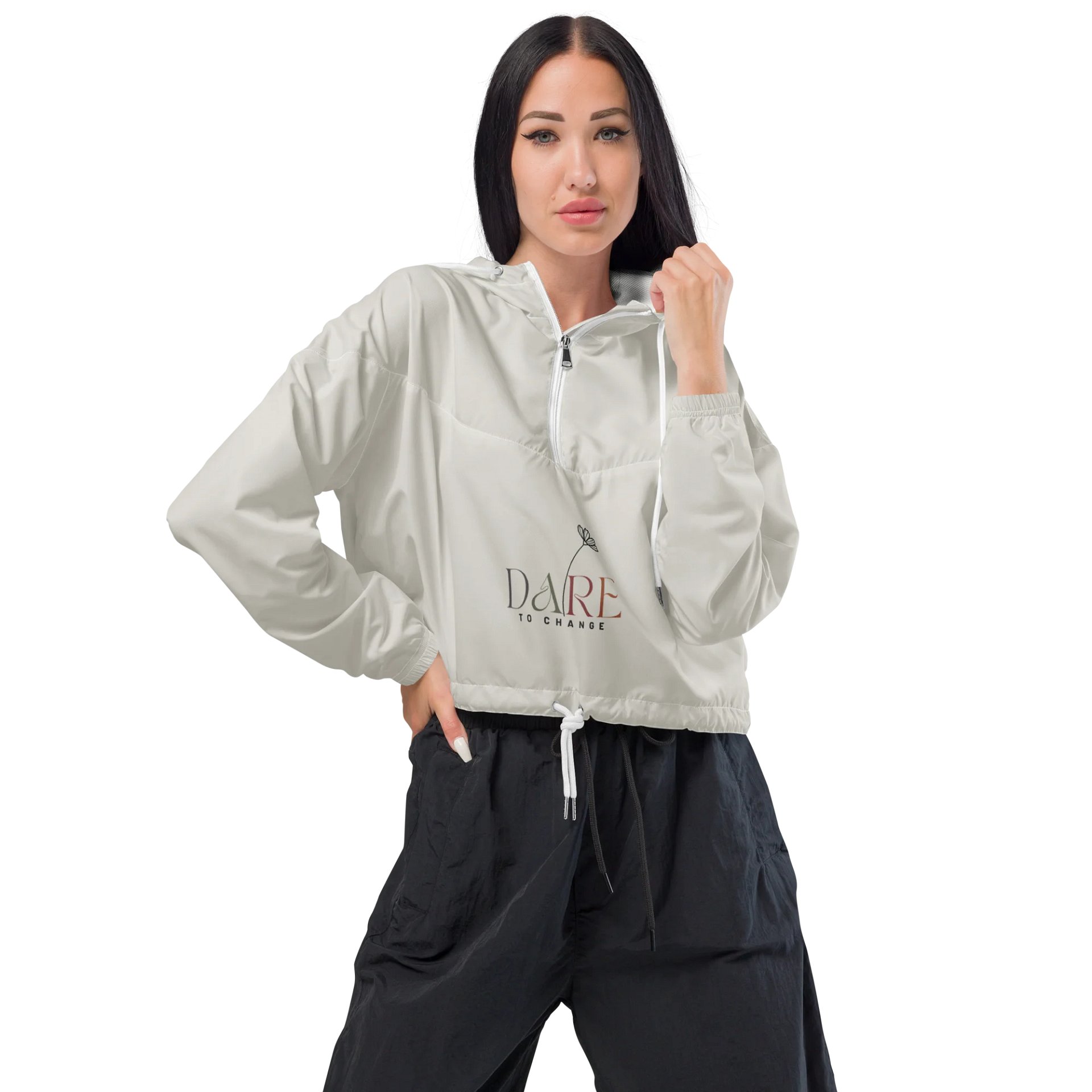 Women's Cropped Windbreaker WCFB0127 product image (1)
