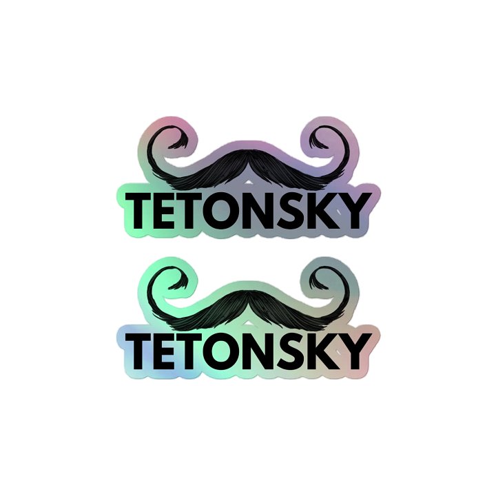 Holographic Teton Mustache product image (1)