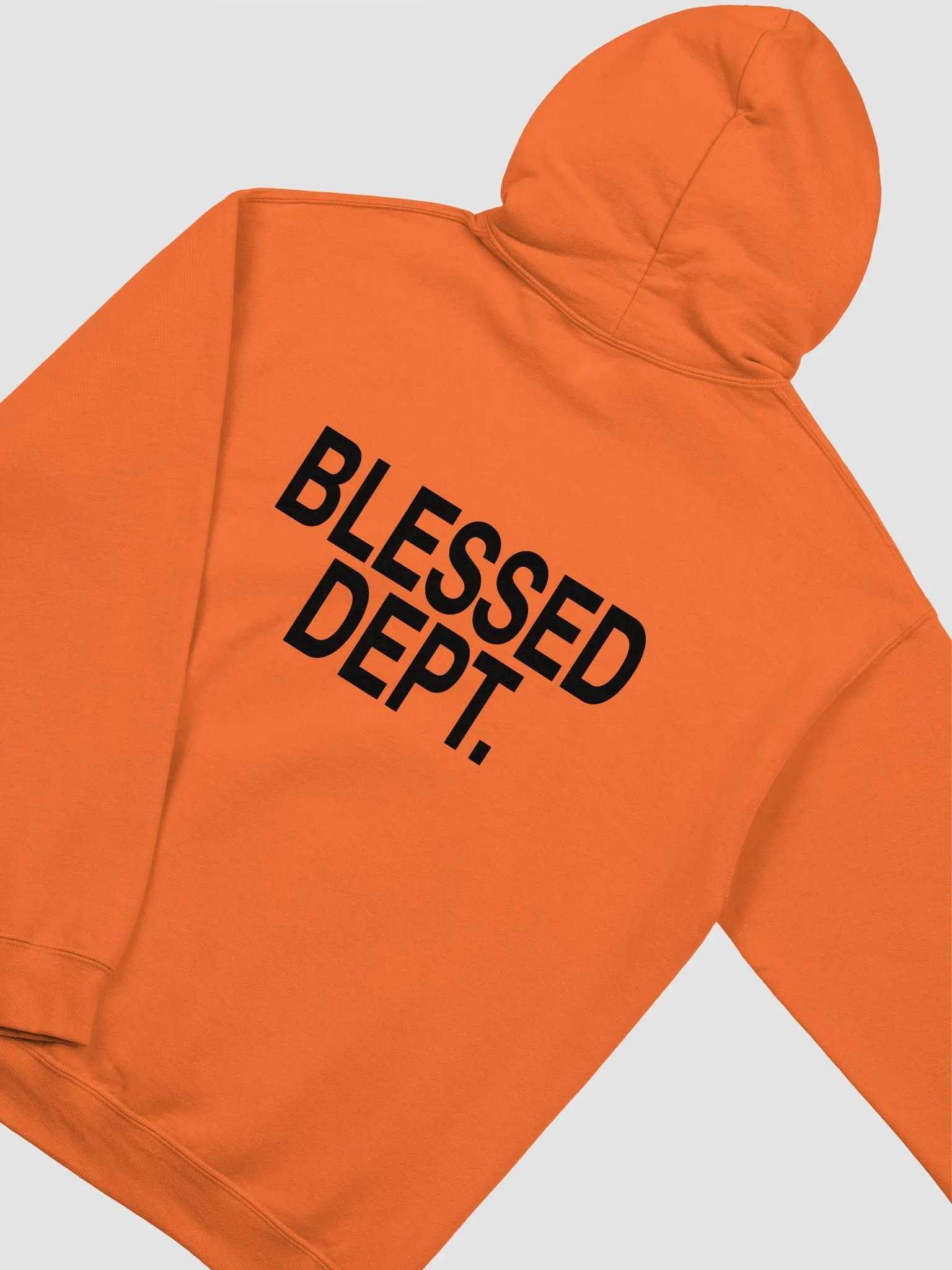 Blessed Dept. Black Font Hoodie product image (4)