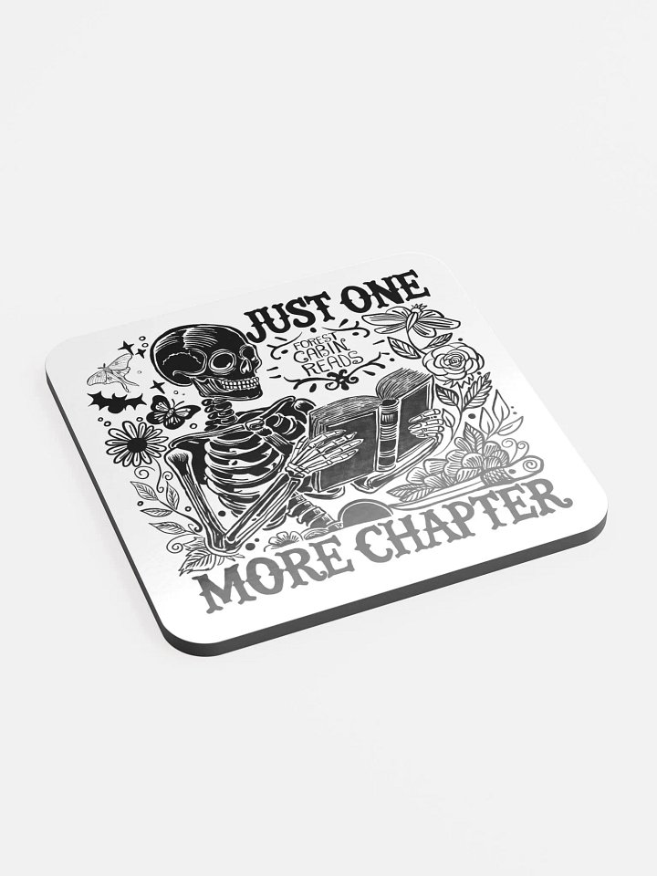 "One More Chapter" Skeleton Coaster product image (2)