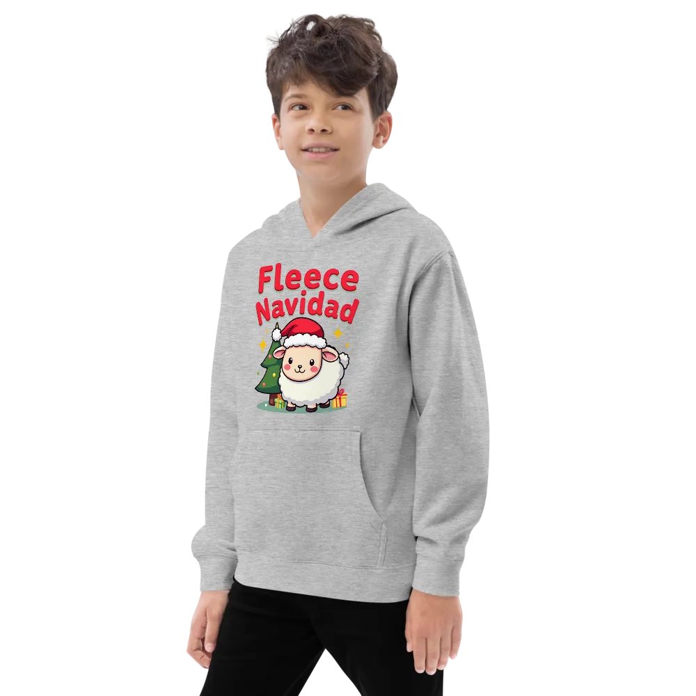 Fleece Navidad Festive Youth Pullover product image (10)