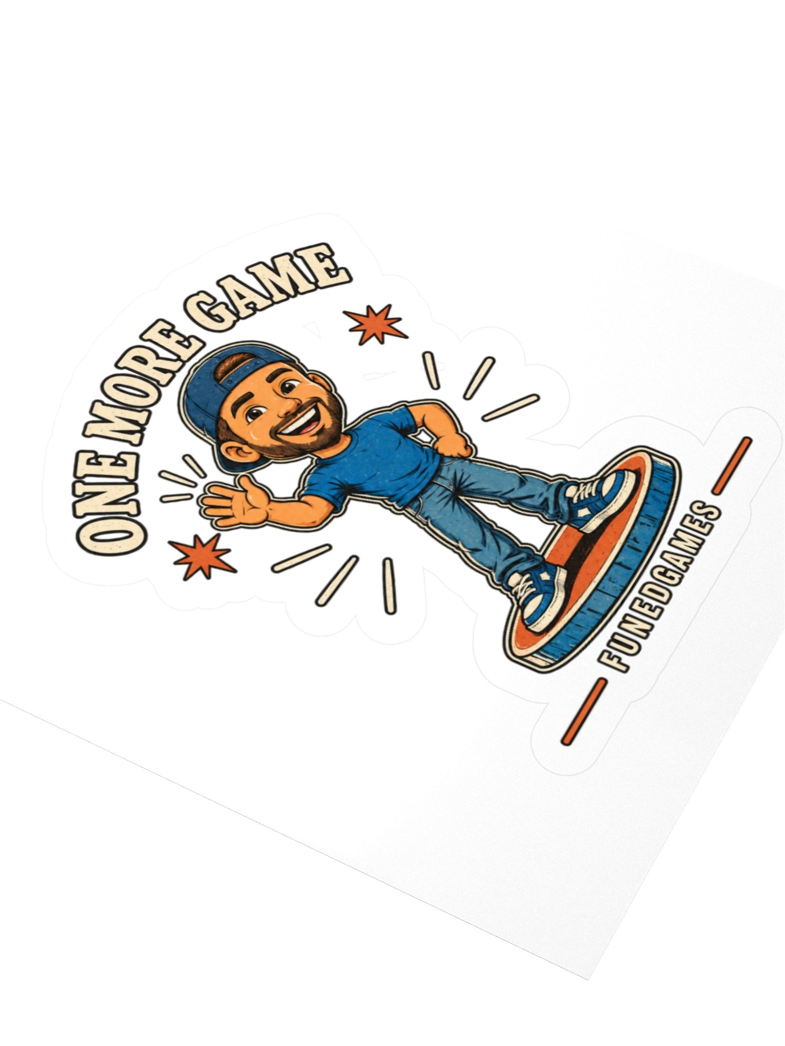 Ed — One More Game Sticker product image (3)