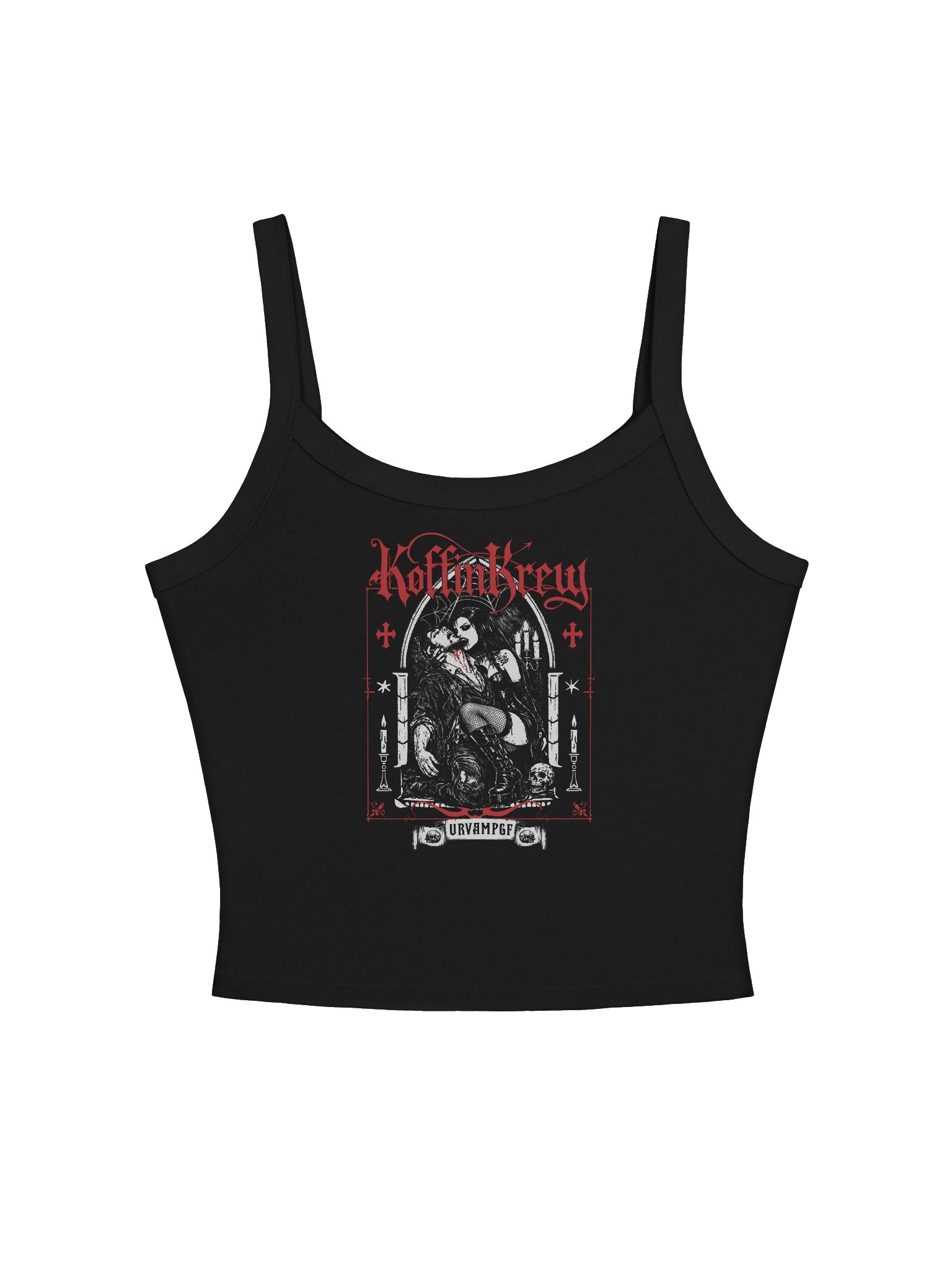 URVAMPGF Womens Micro Rib Tank Top product image (1)