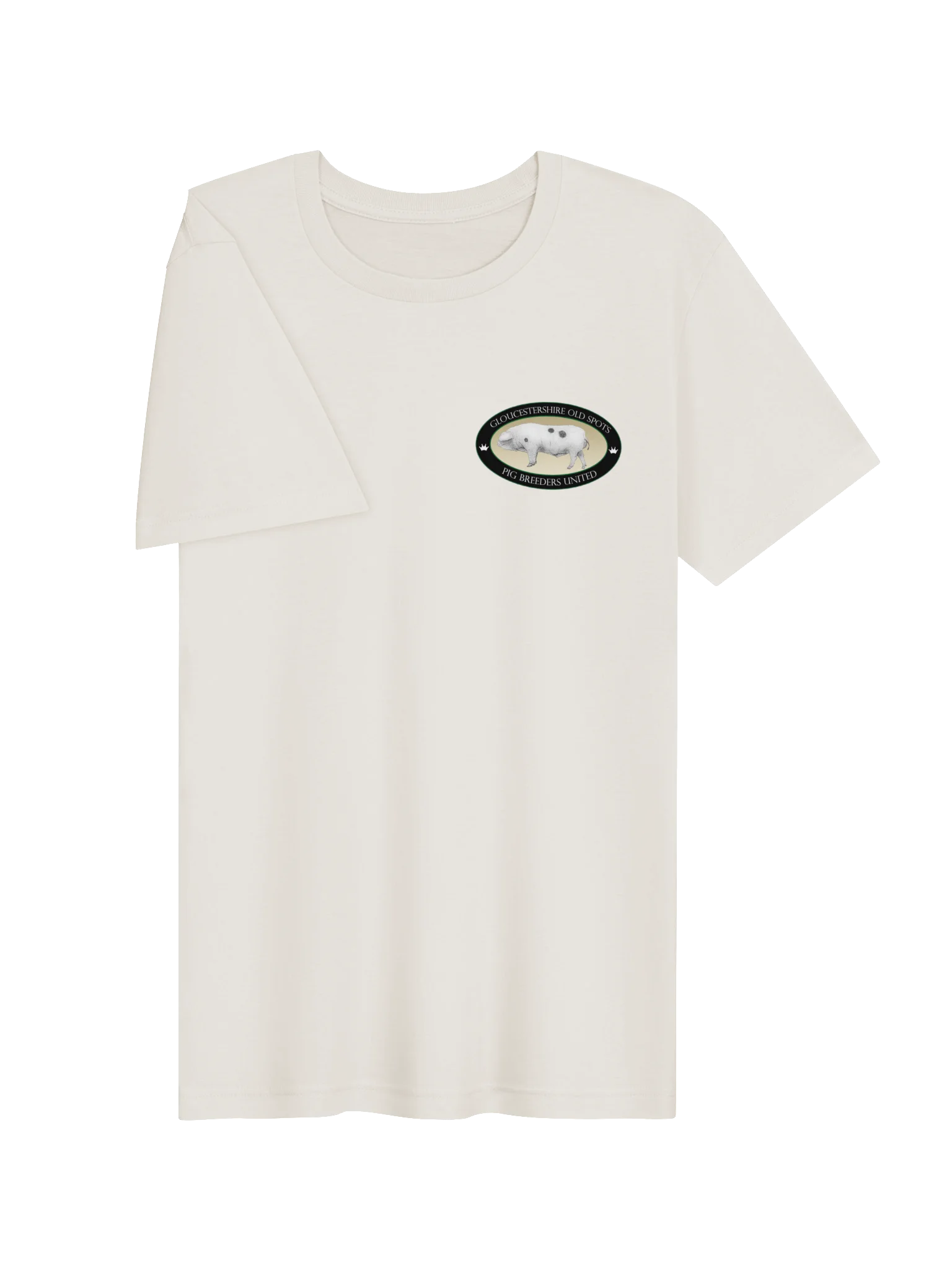 Gloucestershire Old Spots Pig Breeders United Logo Tee product image (3)