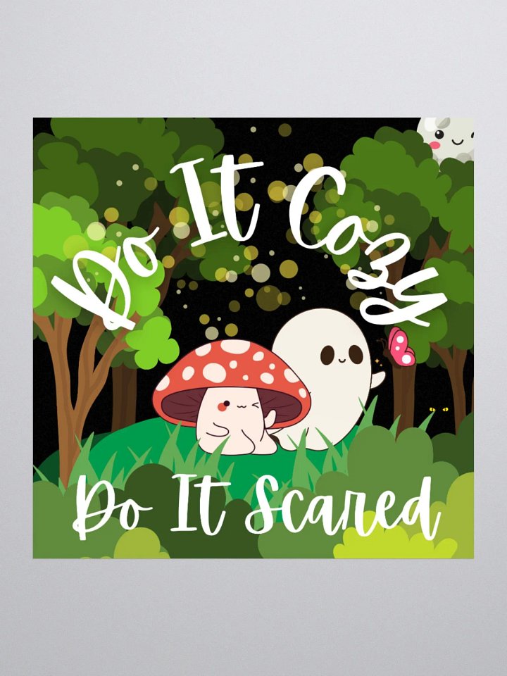 Do It Cozy, Do It Scared | Sticker product image (1)