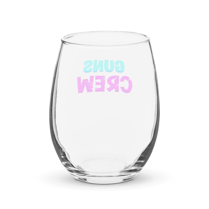 GunsCrew Stemless Wine Glass product image (2)