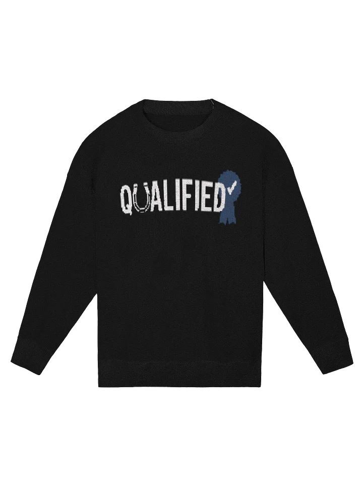 The "Qualified" Crewneck Sweater product image (1)