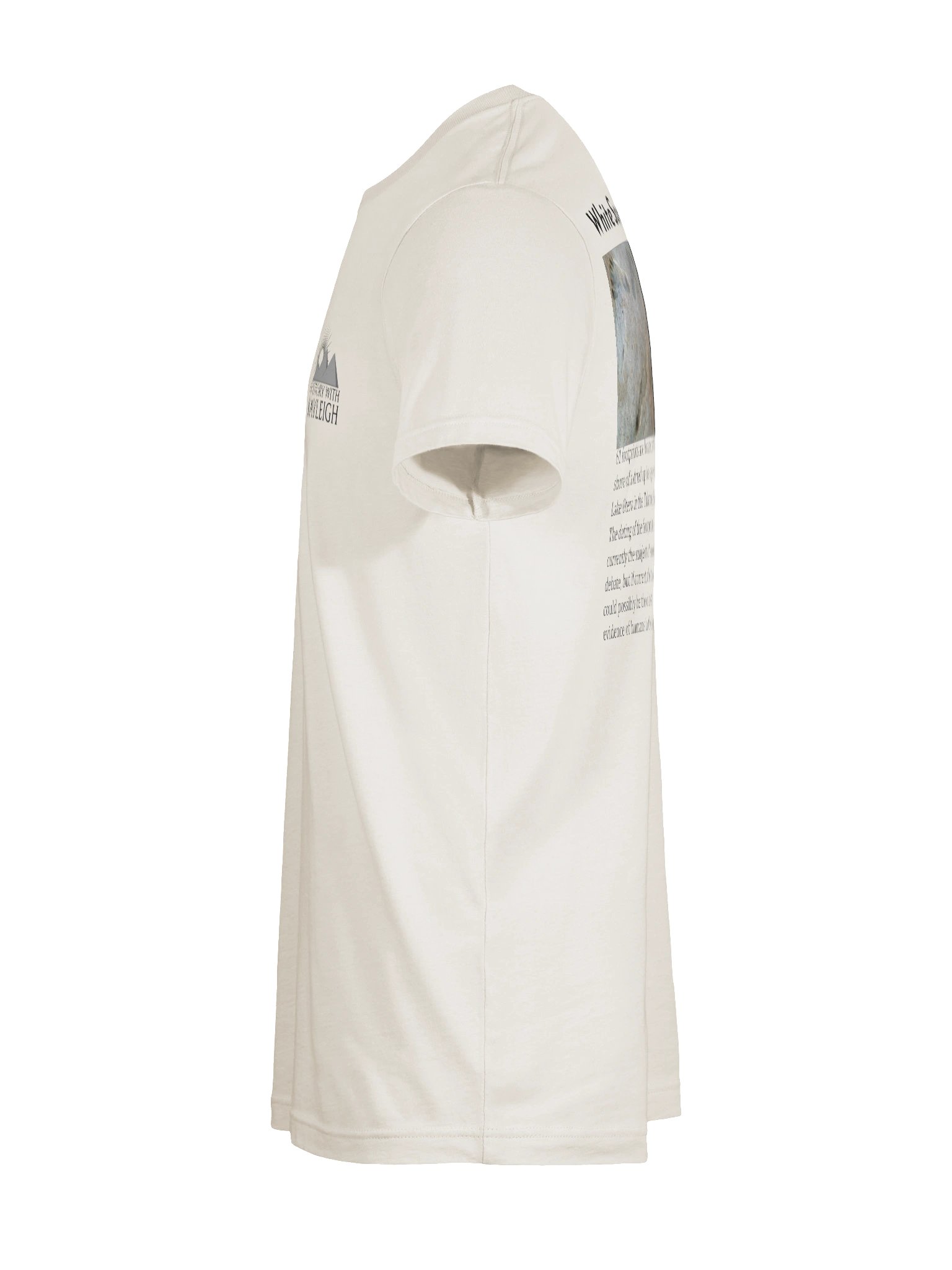 Light White Sands Footprints T-Shirt product image (11)