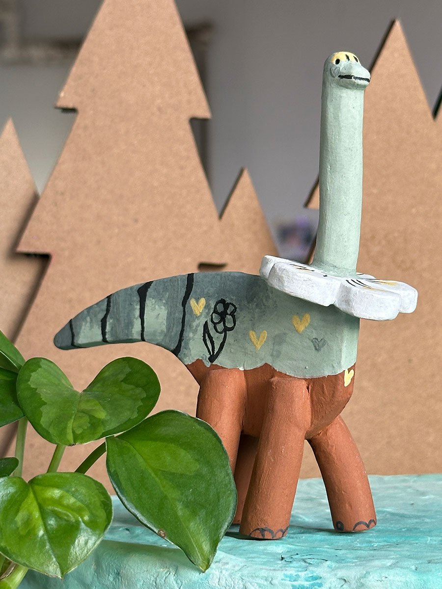 Spring Sauropod Ceramic Spill product image (3)