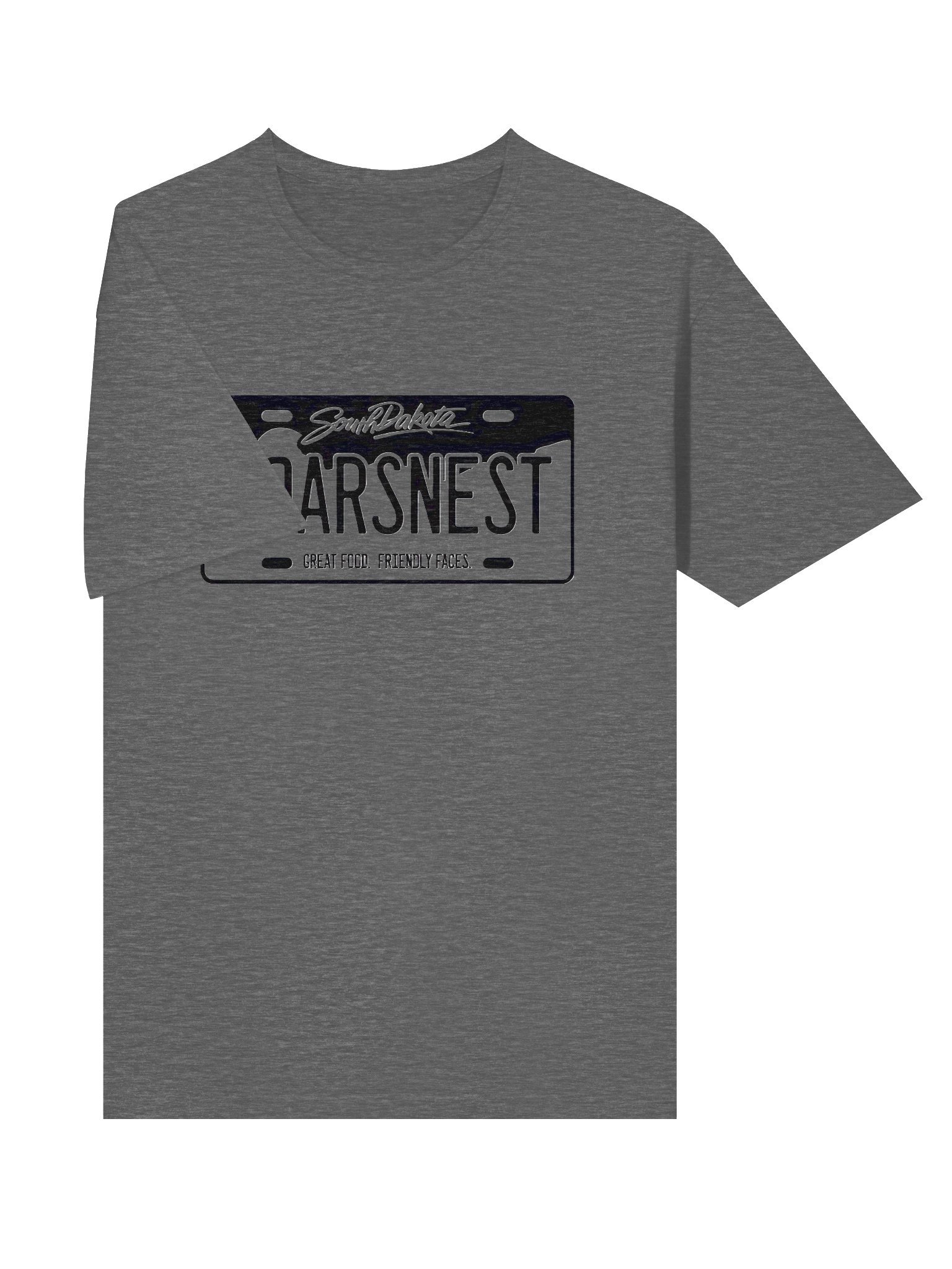 South Dakota Boar's Nest License Plate T-Shirt product image (45)
