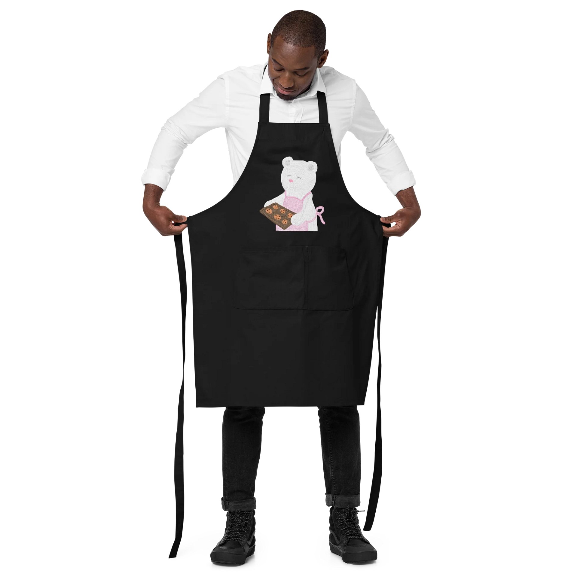 Apron "Hello! Let's cook with Roberto" product image (2)