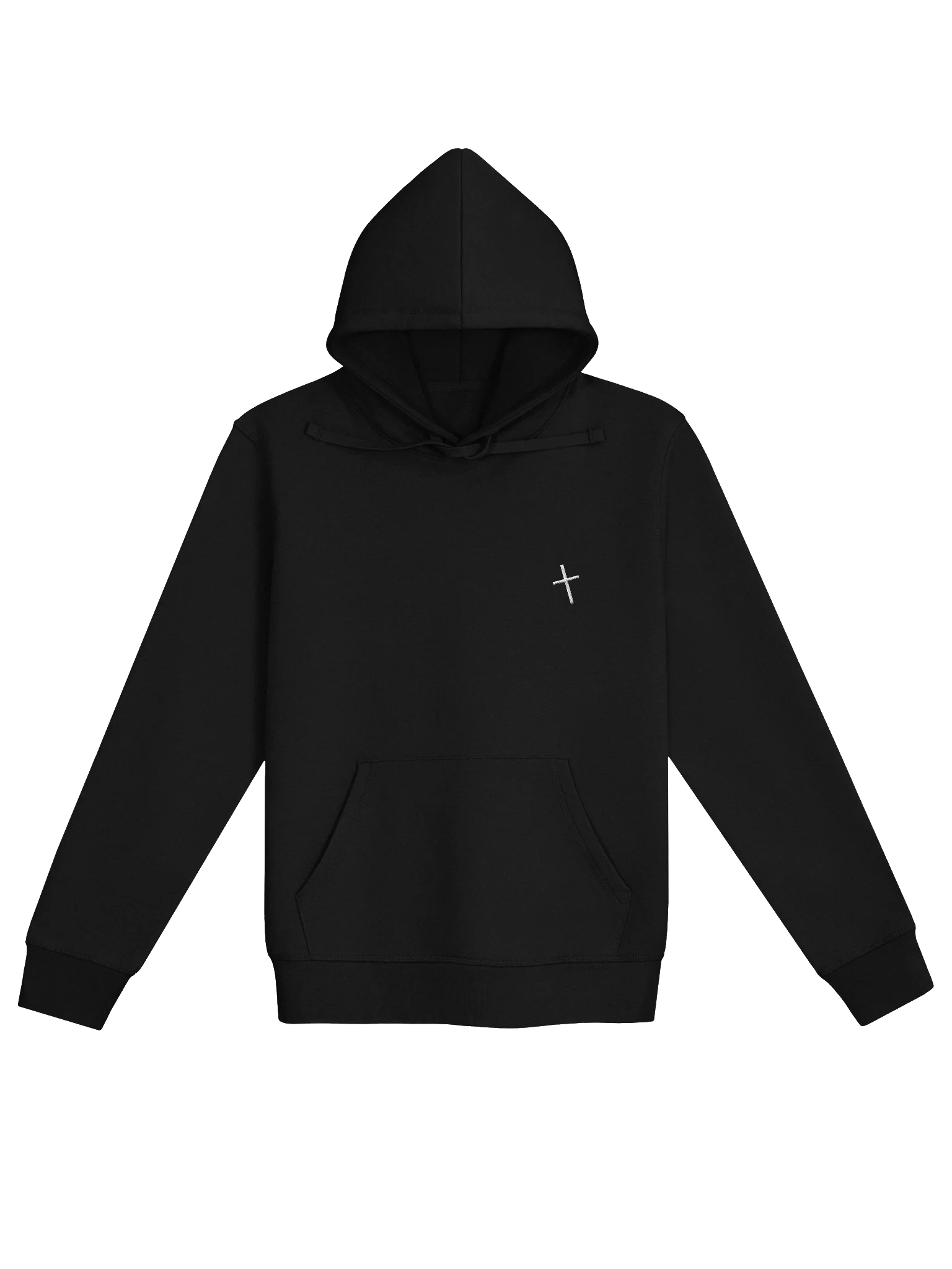 Cross Hoodie Embroidered product image (1)