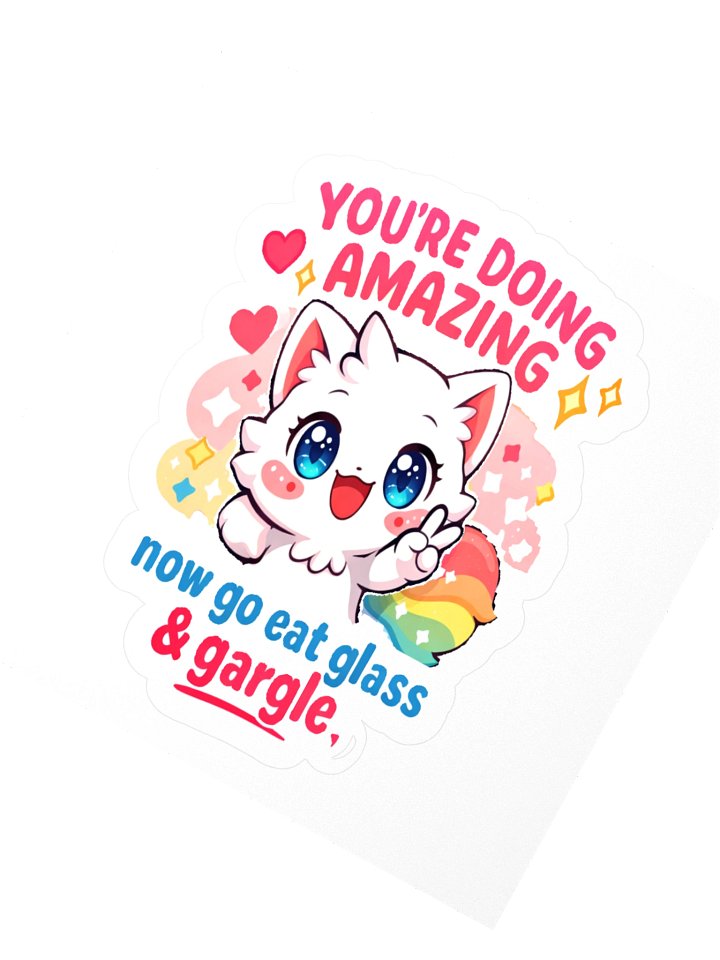 You’re Doing Amazing — Eat Glass Edition product image (2)