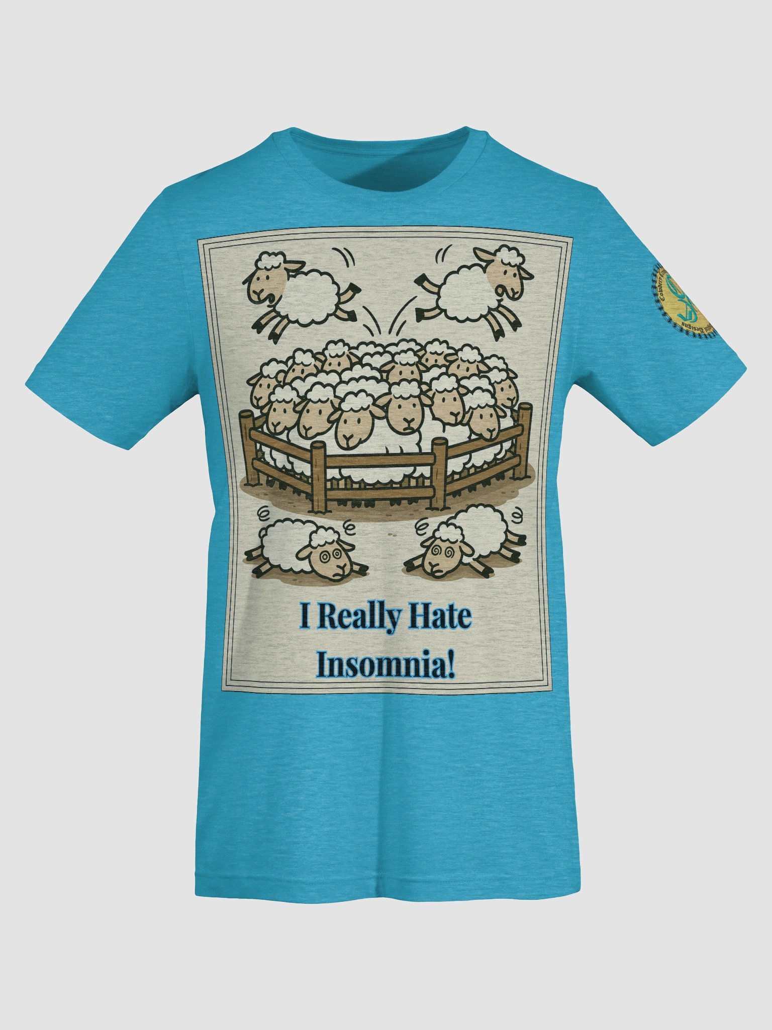 I Really Hate Insomnia (Both) Bella+Canvas Supersoft T-Shirt Colors (5) product image (67)