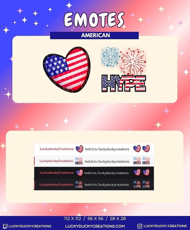 American Emotes product image (1)