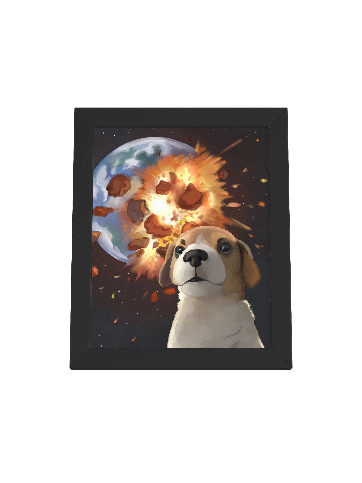 Explosion framed poster product image (1)