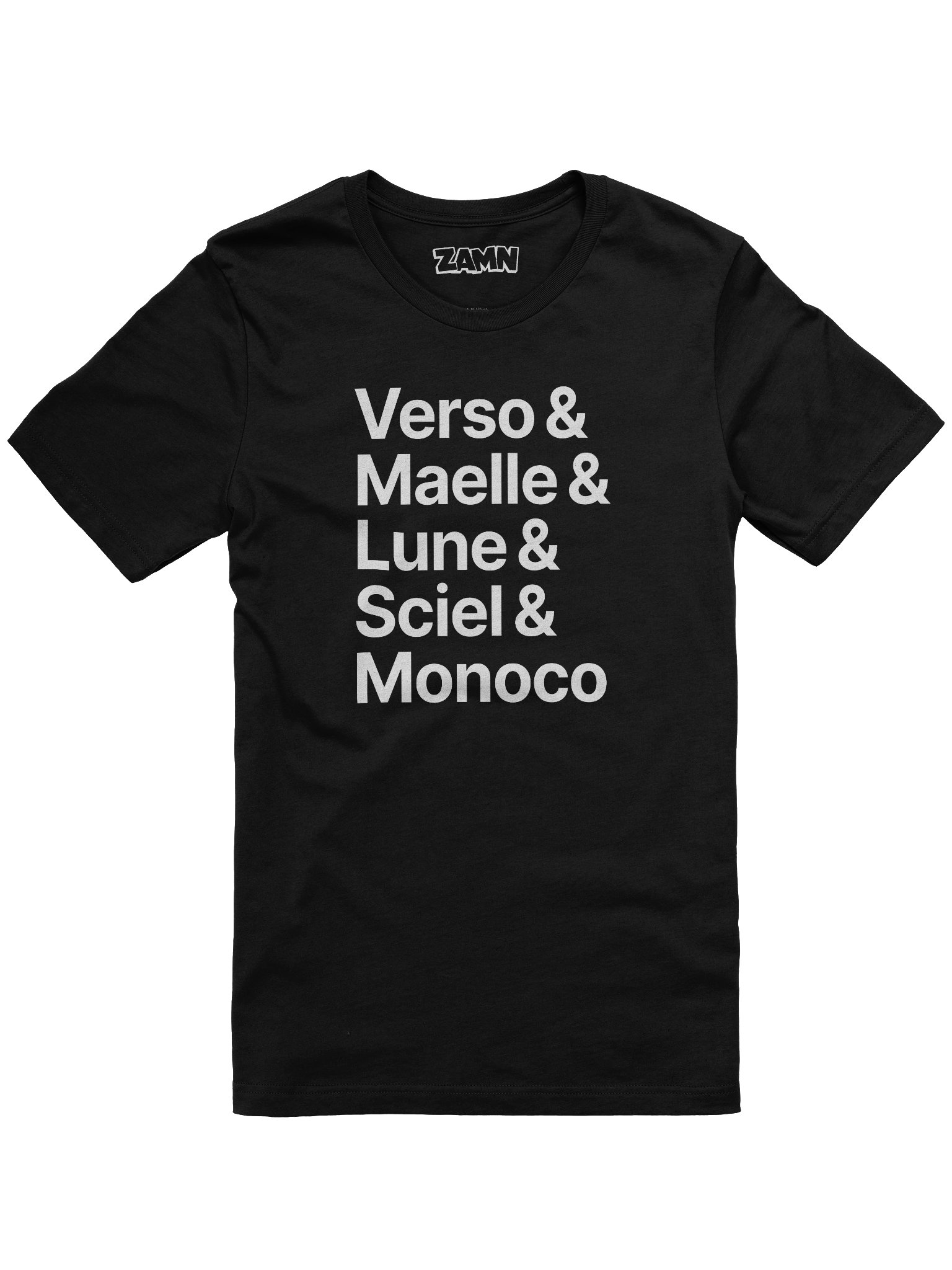 Clair Obscur: Expedition 33, Act II Names Tee product image (1)