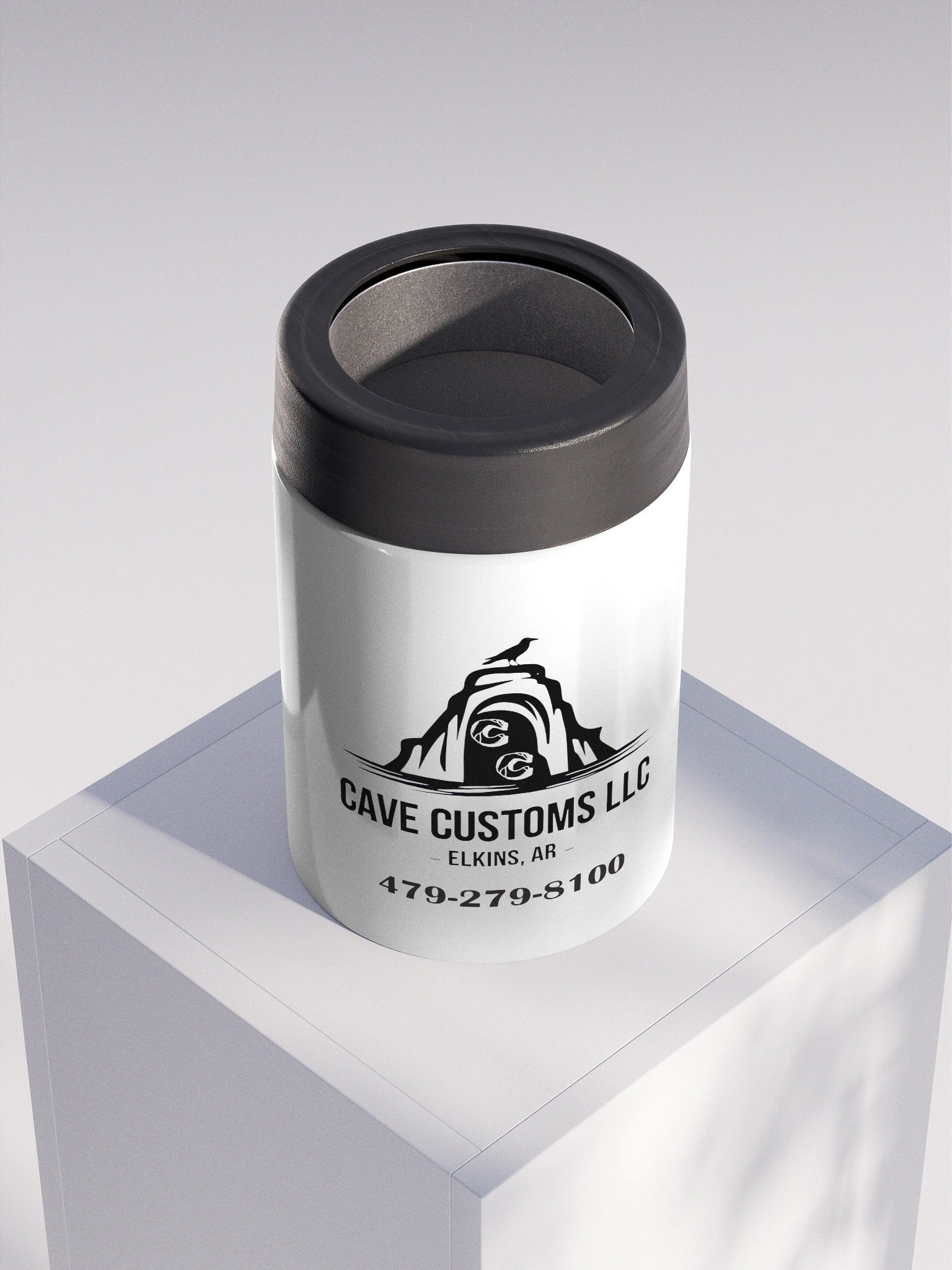 Cave Customs Stainless Steel Koozie product image (4)