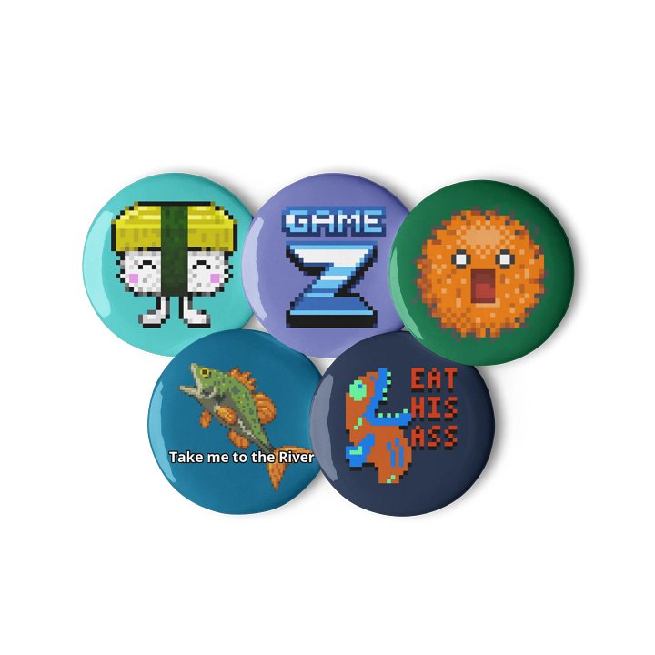 ZLG Emote Pin Collection 1 product image (3)