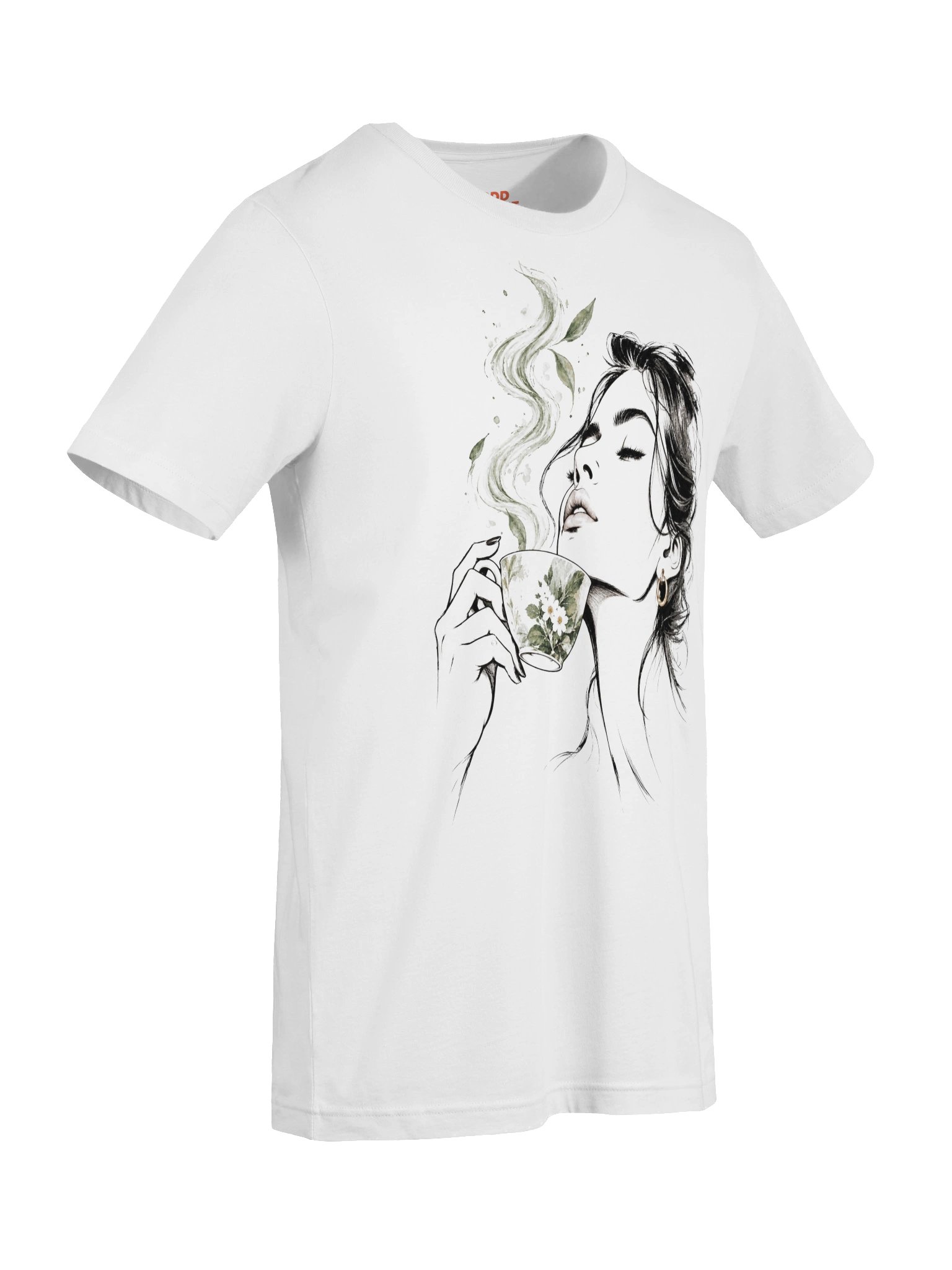 THE TEA AFFAIR - Botanical Portrait Art T-Shirt product image (18)