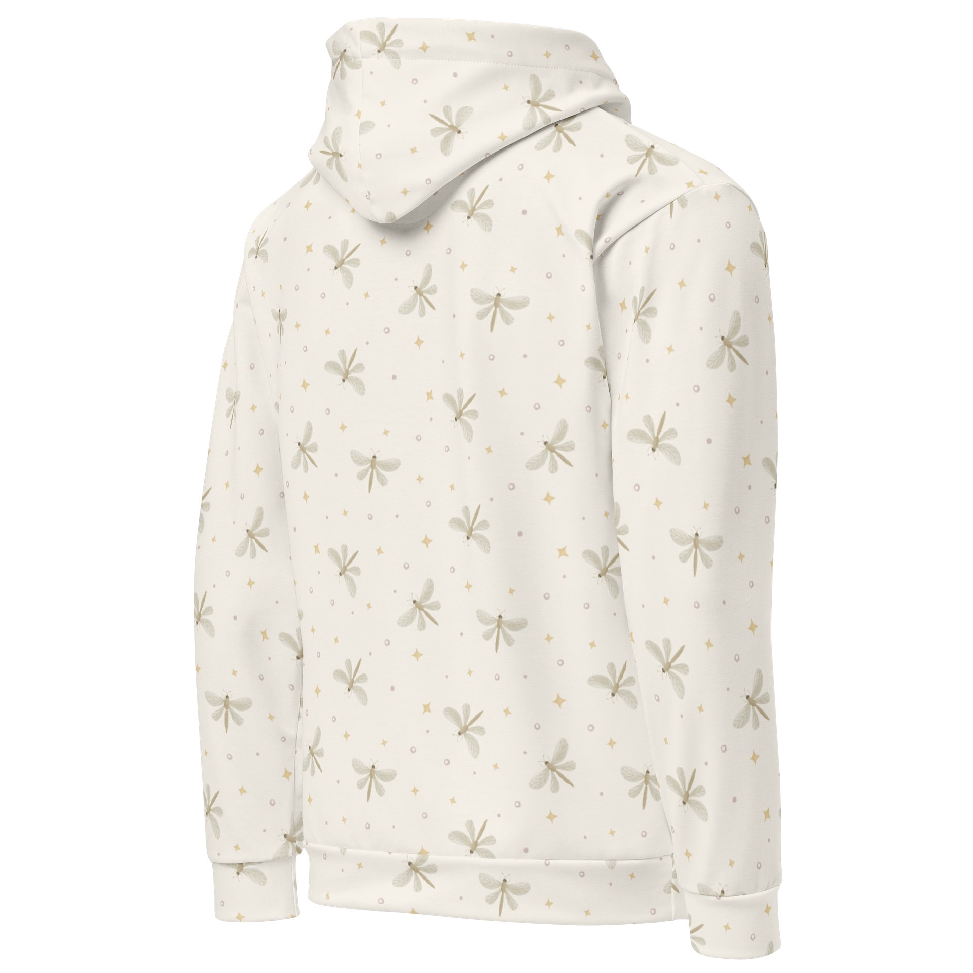 Serene Dragonflies Unisex Cotton Hoodie product image (4)