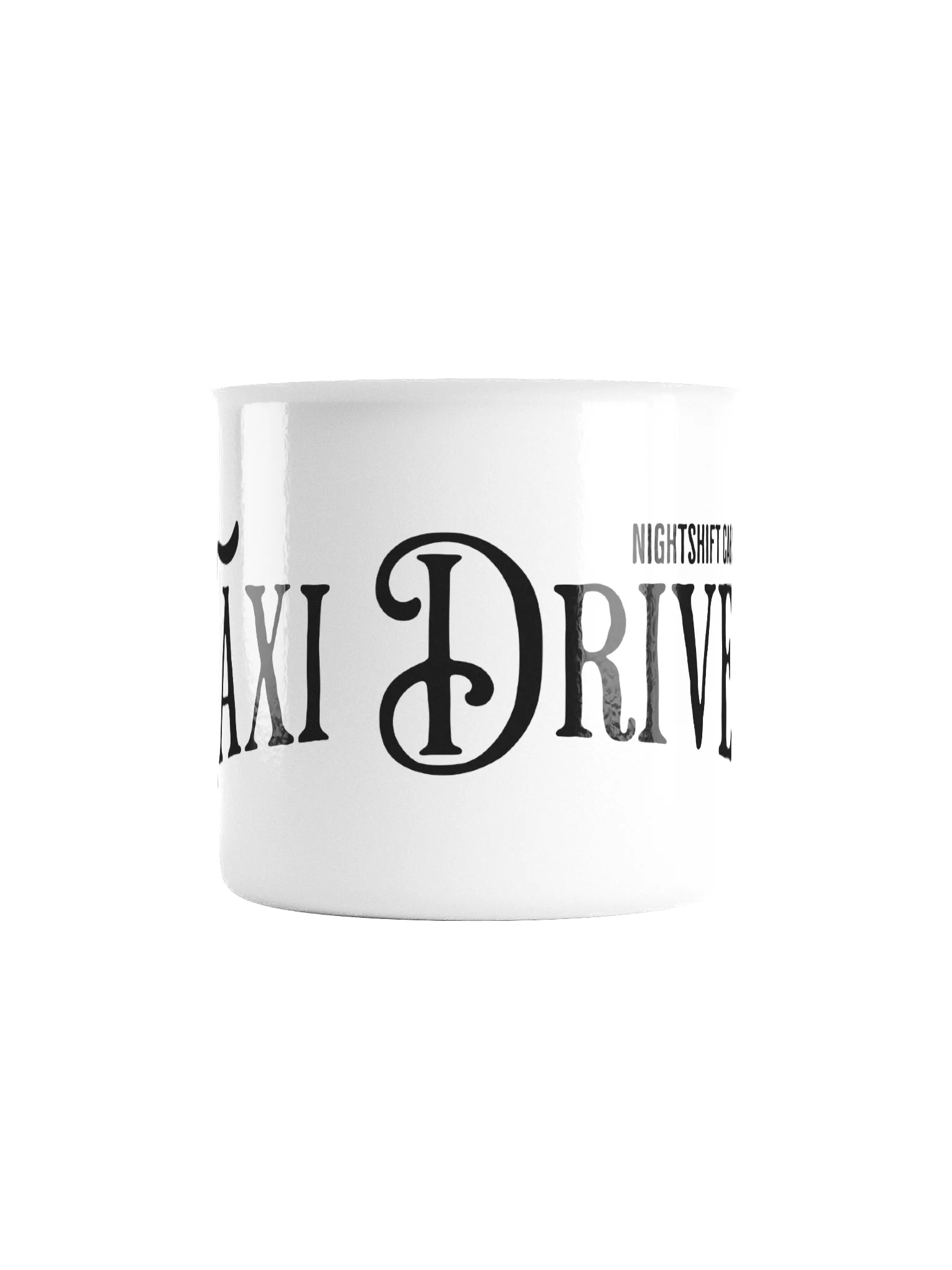 "Taxi Driver" Enamel Mug product image (1)