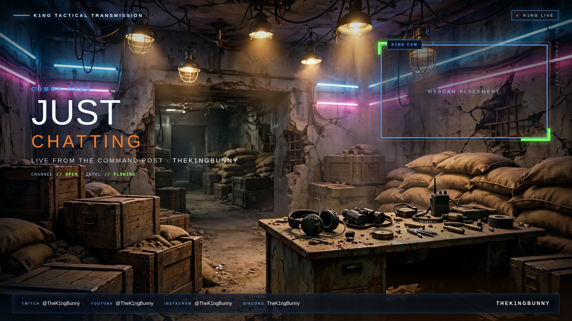 K1NG Bunny Ops — Tactical Stream Pack product image (4)