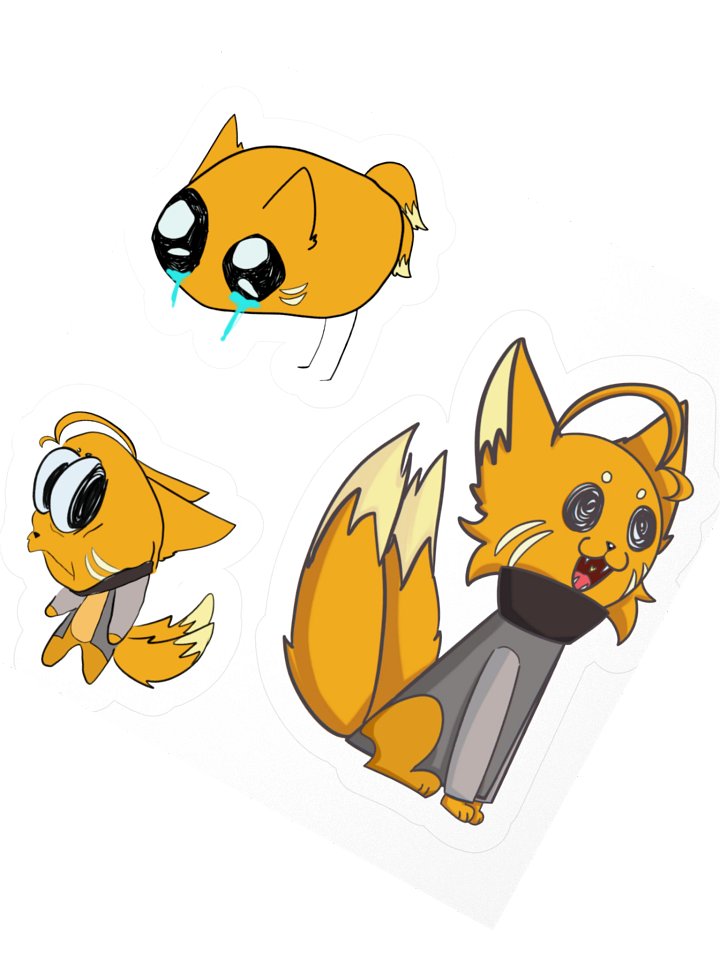plushie sticker sheet (volume one) product image (6)