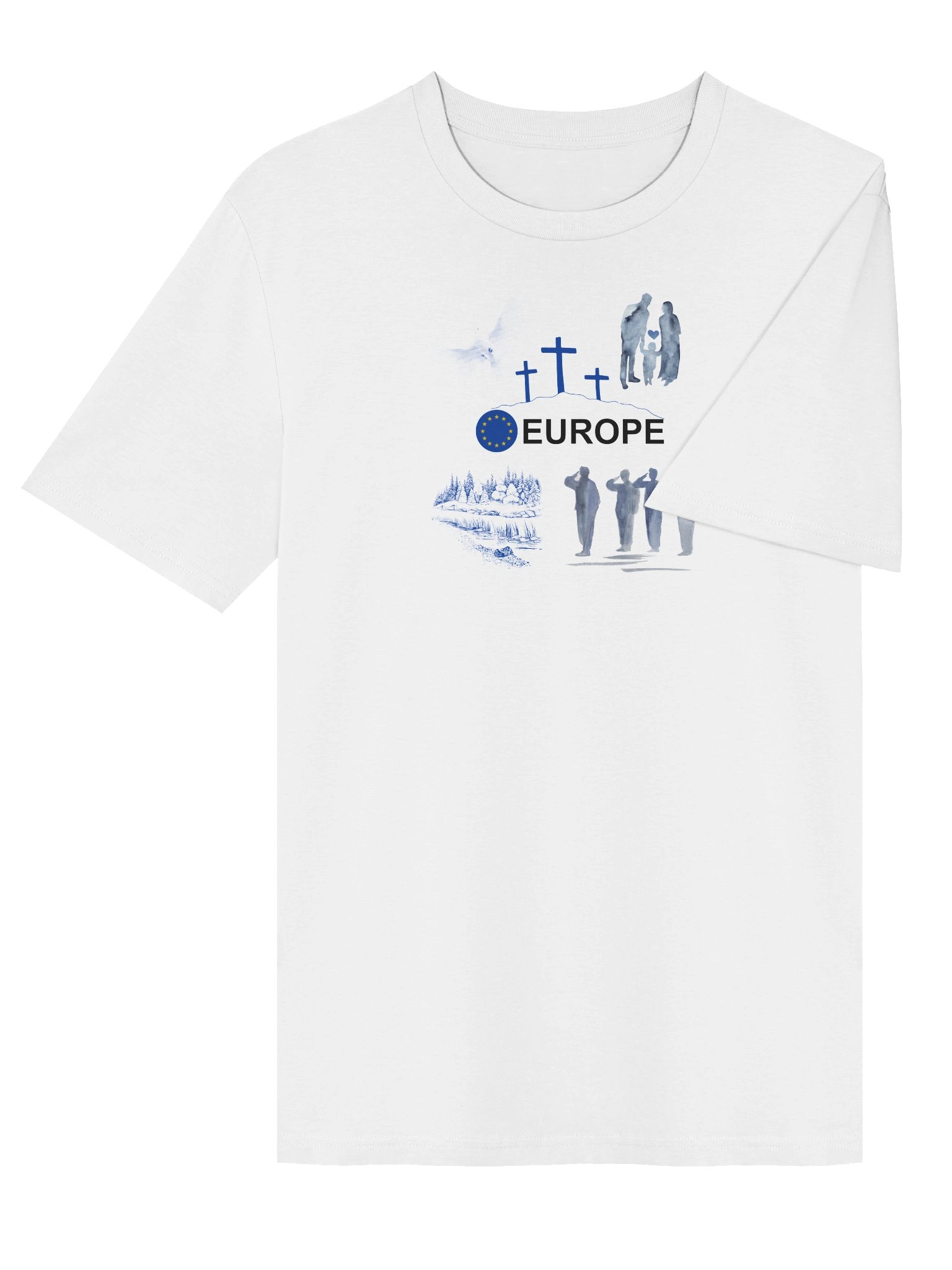 Proud European T-Shirt product image (4)