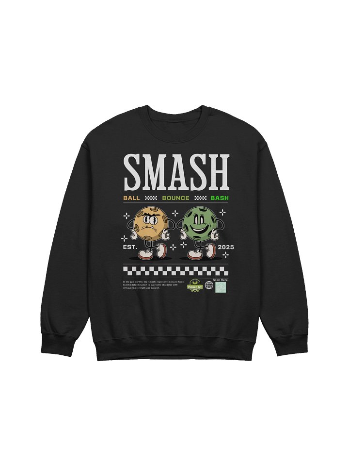 Pickle Fit Cartoon Pickleball Crewneck Sweatshirt product image (6)