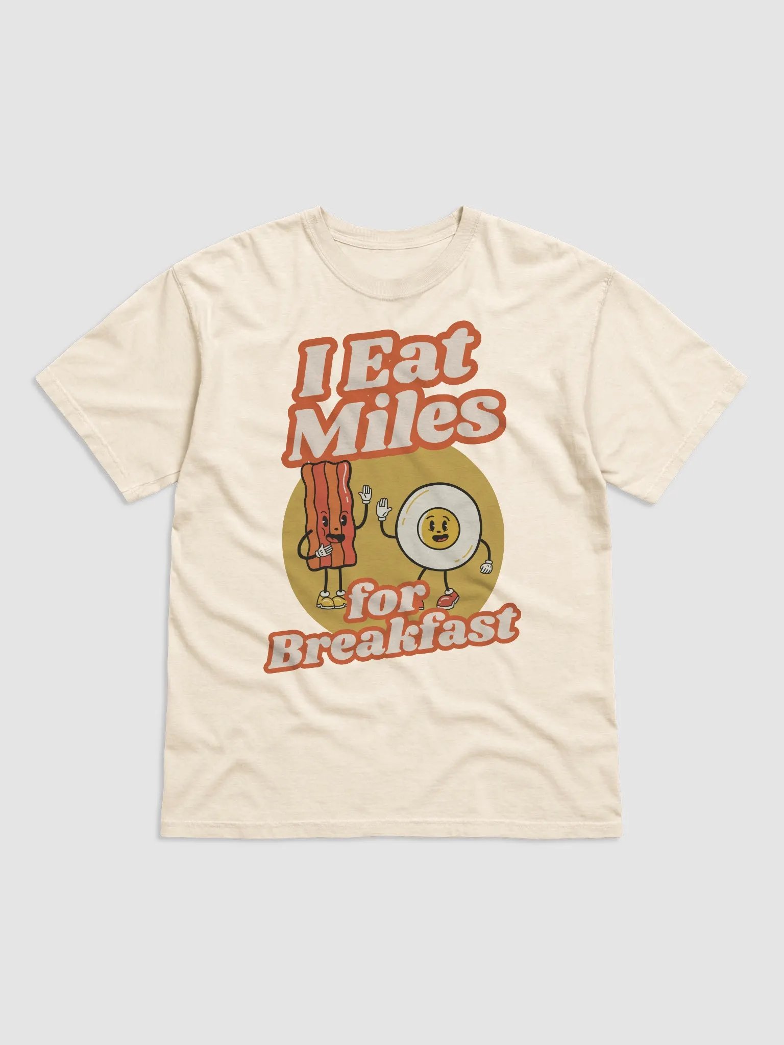 Miles for Breakfast Cotton Tee product image (8)