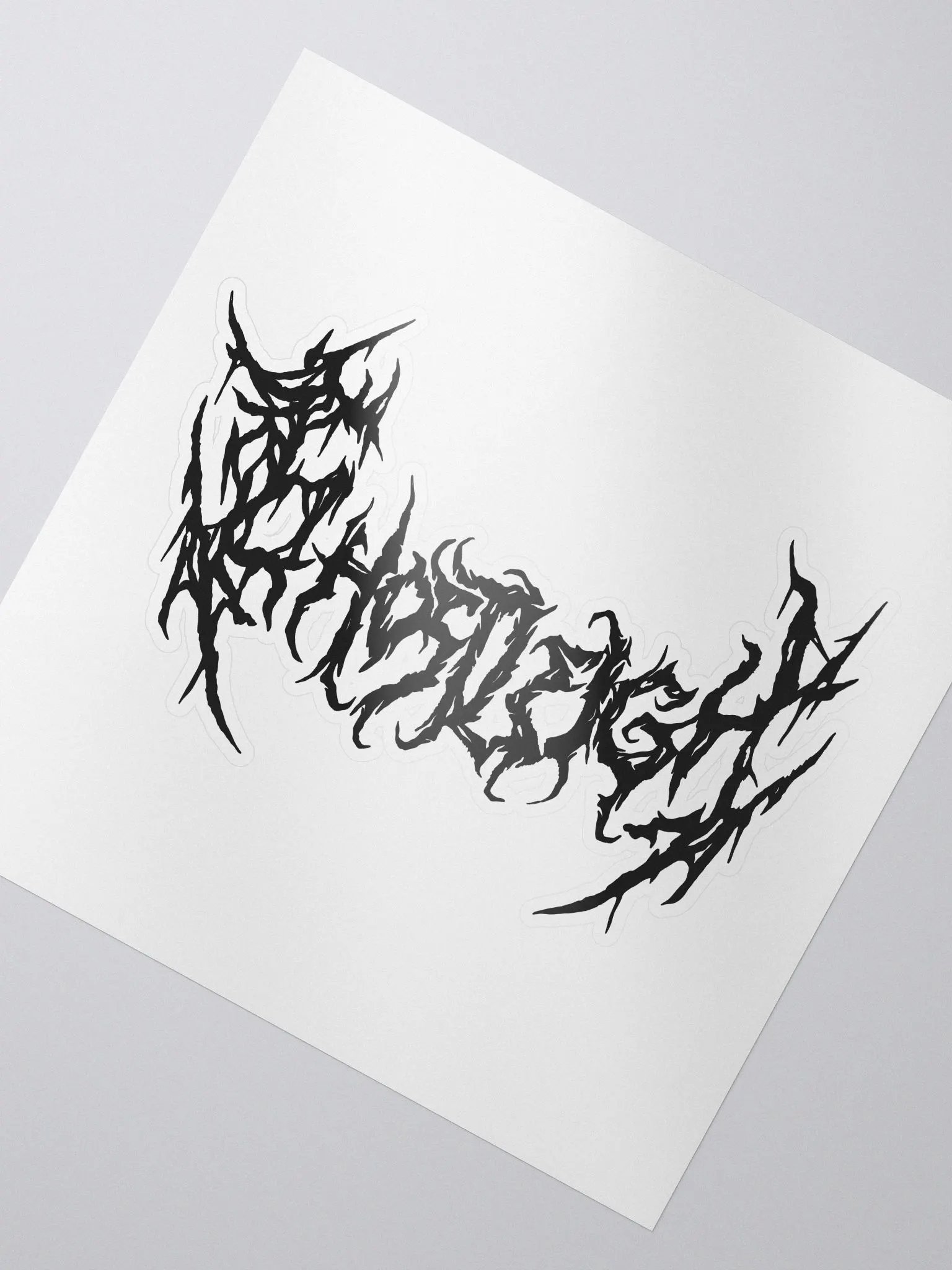 Gh0stleigh Metal Sticker product image (2)