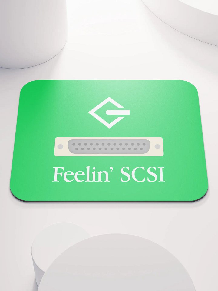 Feelin' SCSI Mouse Pad (Green) product image (1)
