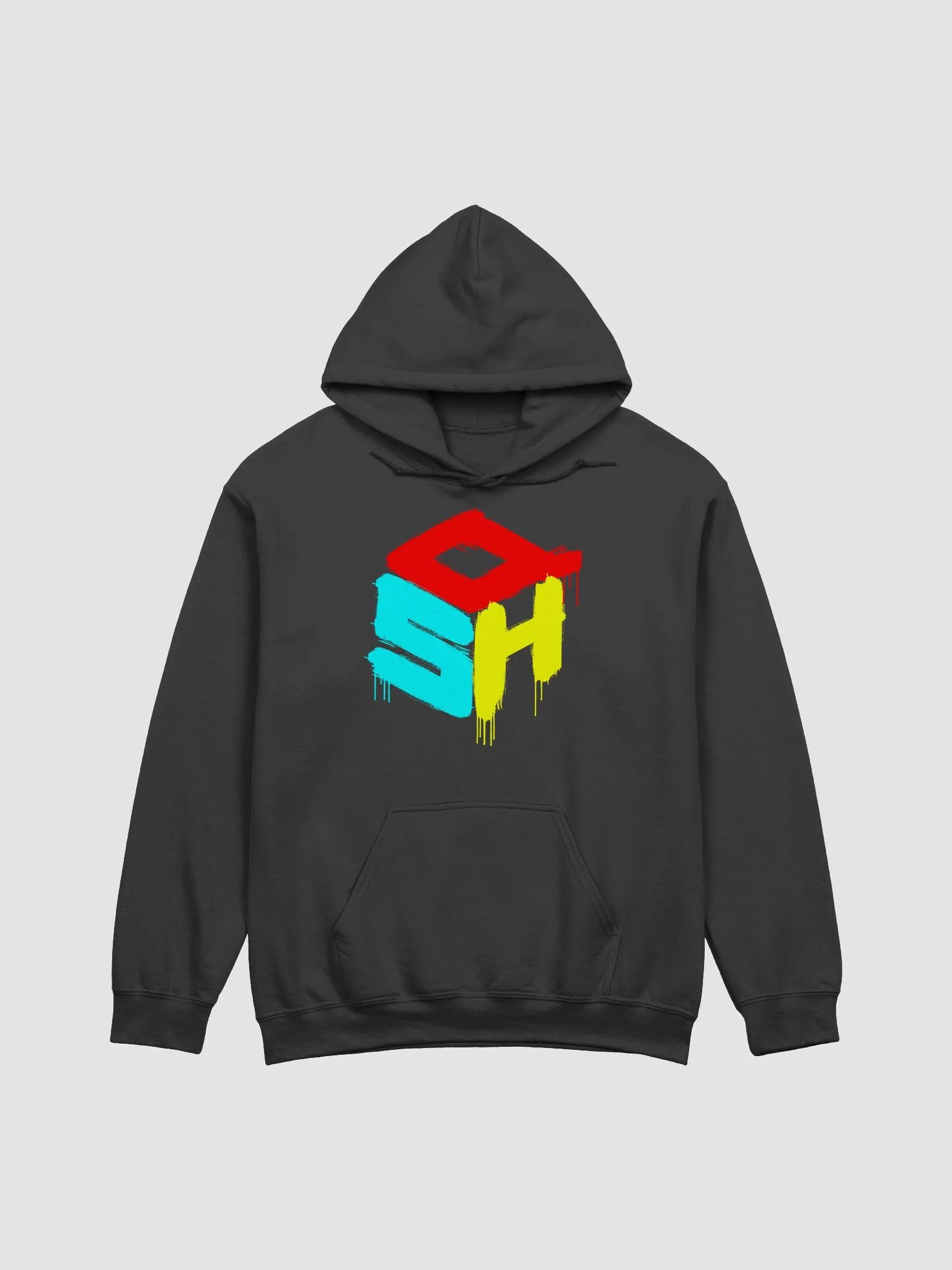 QSH PAINT LOGO HOODIE product image (5)