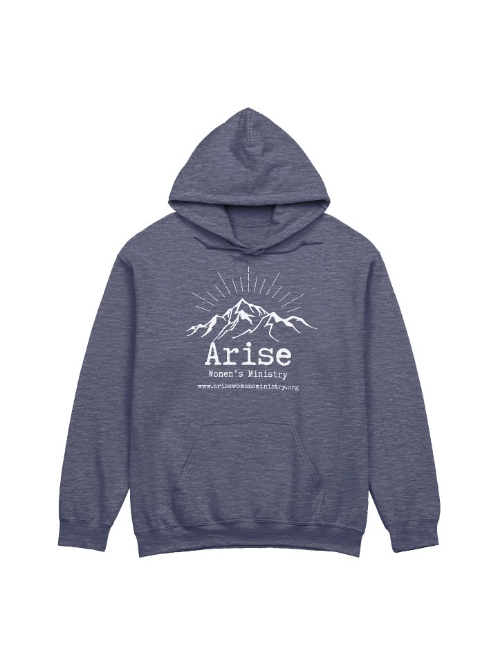 Arise Hoodie Heather Sport Dark Navy product image (1)