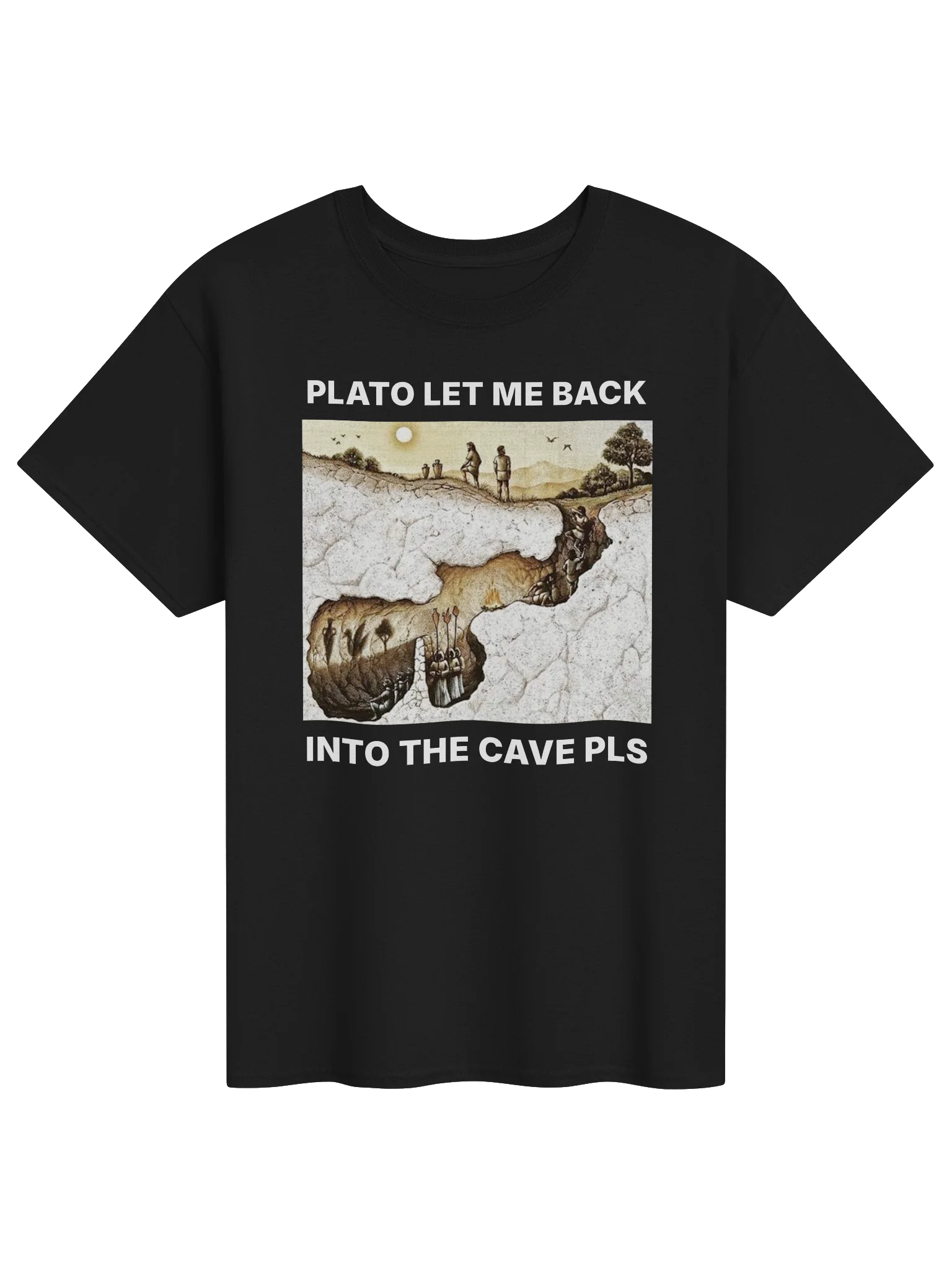 PLATO LET ME BACK INTO THE CAVE PLS product image (8)