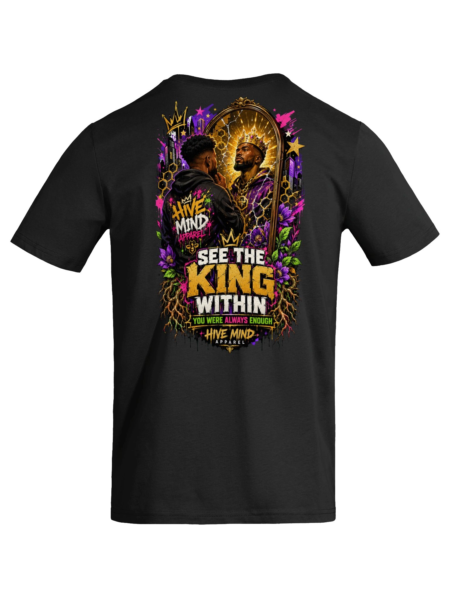 Hive Mind Apparel Crown Logo Tee product image (9)
