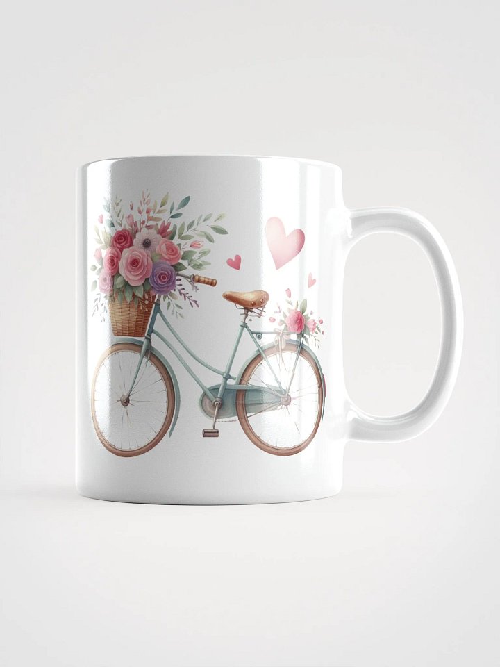 Vintage Bicycle Bouquet Mug product image (1)
